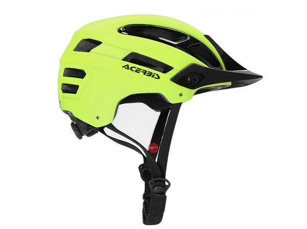 Acerbis S-M Doublep MTB Helmet Yellow Fluro Black