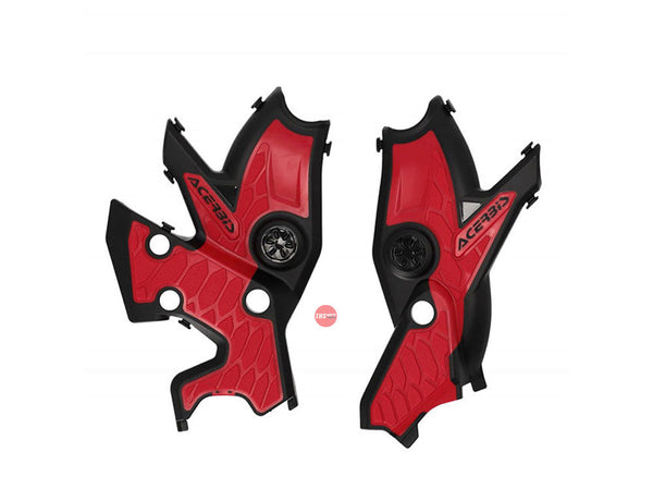 Acerbis Frame Protectors Red/Black Yamaha Tenere 700 T7