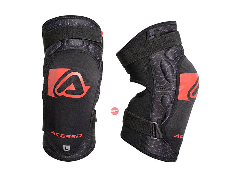 Acerbis Soft Knee Guards Kid Blk/Red