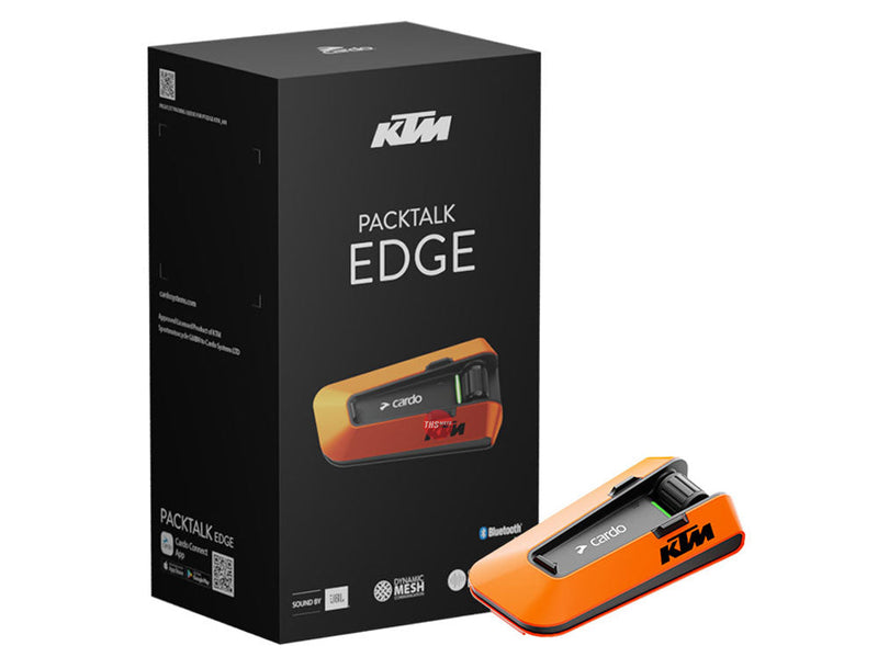 Cardo PACKTALK EDGE KTM - SINGLE ^