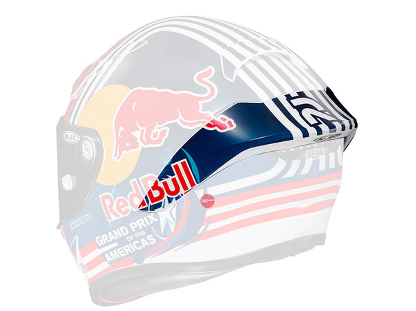 HJC RPHA 1 Rear Spoiler Vent L Red Bull Austin GP MC21