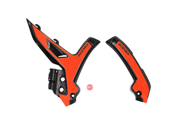 Acerbis Grip Frame Guard KTM SX/SXF 2023-24 Black/Orange