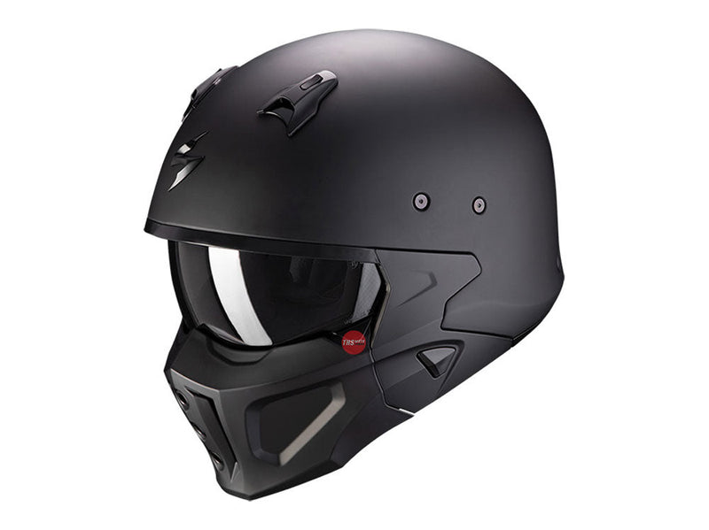 Scorpion Covert-X Matt Black Road Helmet Size XL 62cm