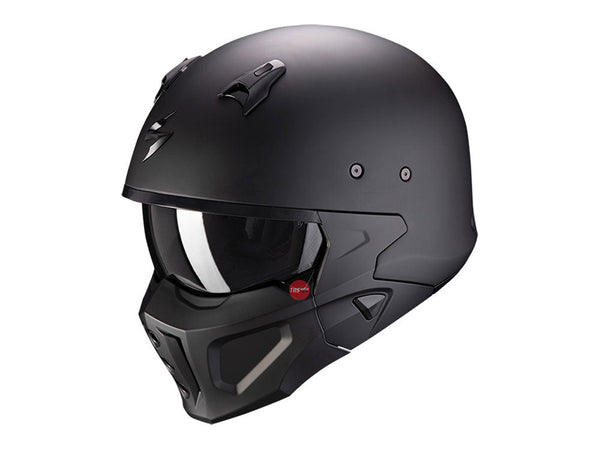 Scorpion Covert-X Matt Black Road Helmet Size Small 56cm