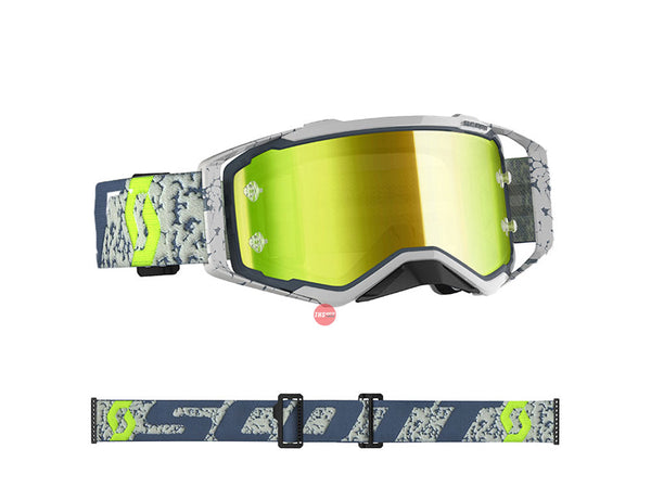 Scott Prospect Goggle Dark Grey/Grey Yellow Chrome Works Lens