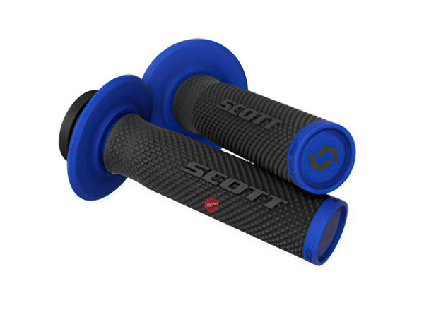 Scott Grips SX II Lock On + Cam Set Black/Blue