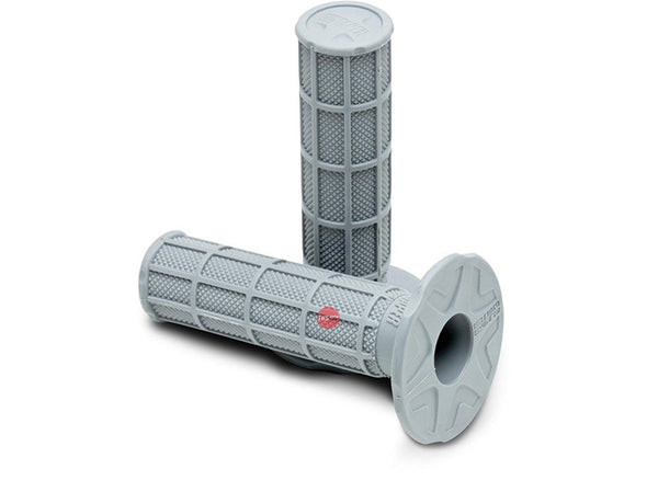 Pro Taper MX Single Density Grips Full Waffle Soft L-Grey