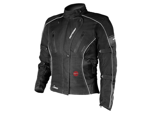 MotoDry 16 Sienna Ladies Jacket Blk/Wh