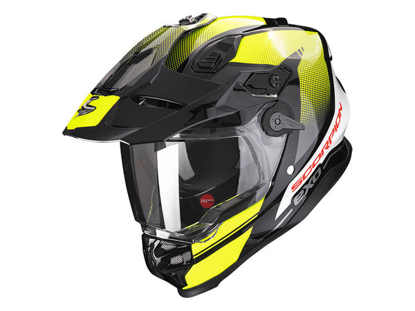 Scorpion ADF-9000 Trail Black / Neon ADV Helmet Size XL 61 62cm