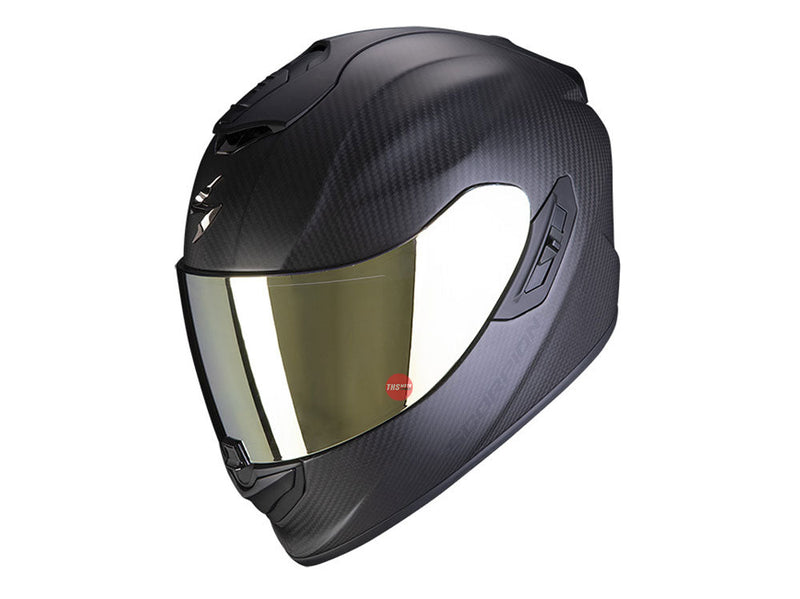 Scorpion EXO-1400 EVO Carbon Air Matt Black Road Helmet Size XL 62cm