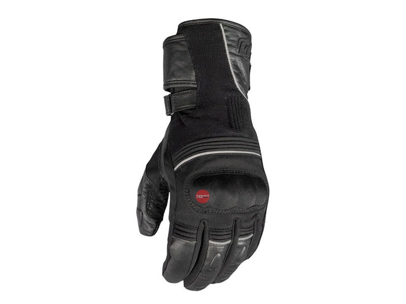 MotoDry Everest Black Road Gloves Size Large