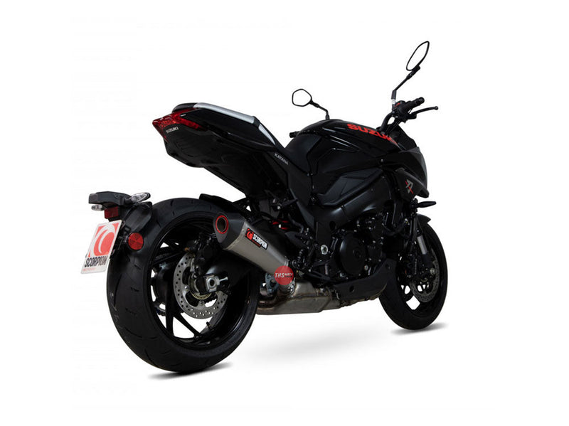 Scorpion Suzuki Katana 2019-22 Half System Serket Taper Titanium