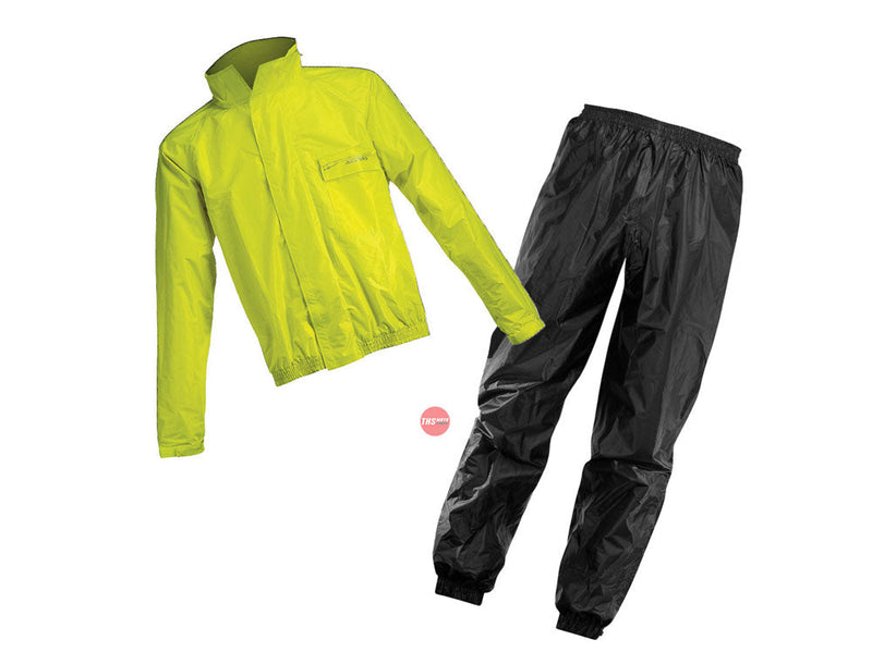 Acerbis 2-Piece Rain Suit Black / Yellow Size XS