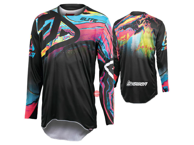 Answer Elite Spectre MX Jersey Iridium / Black A23.5 Size Small