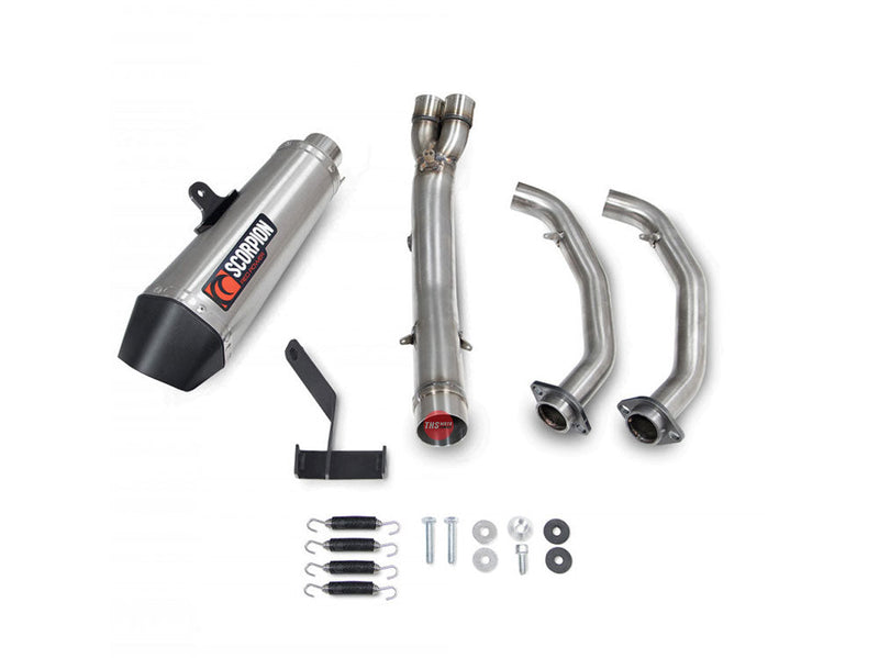 Scorpion Ninja 650 17- Serket taper Full System S/Steel