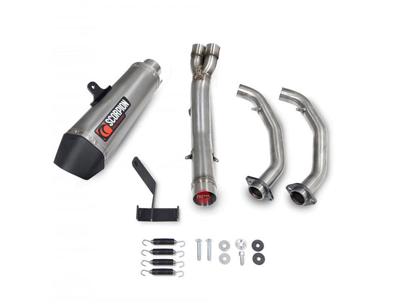 Scorpion Ninja 650 17- Serket taper Full System Titanium