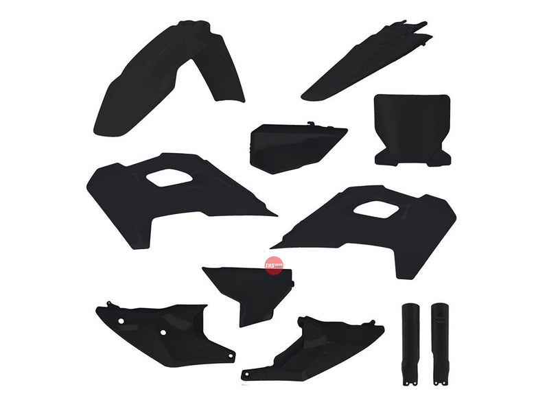 Acerbis Full Plastic Kit Husky 2023 Black FC/TC