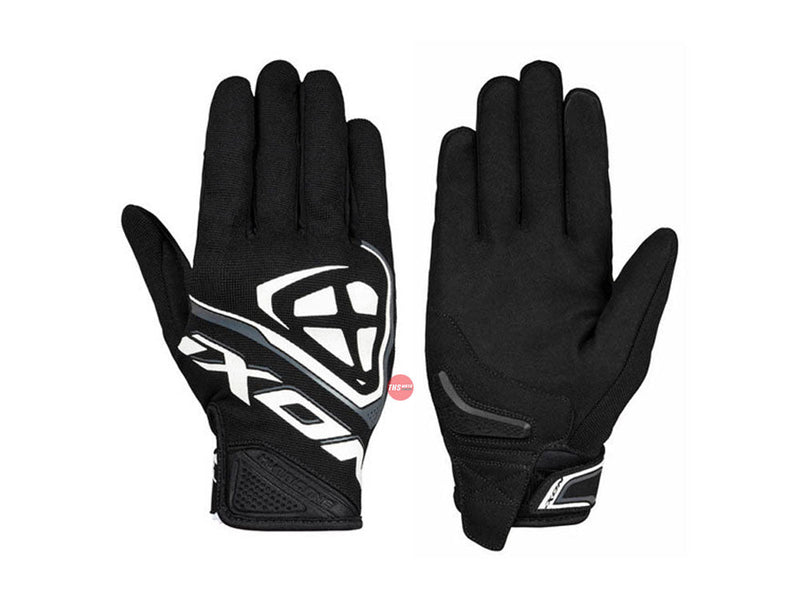 Ixon Hurricane Black White Road Gloves Size XL