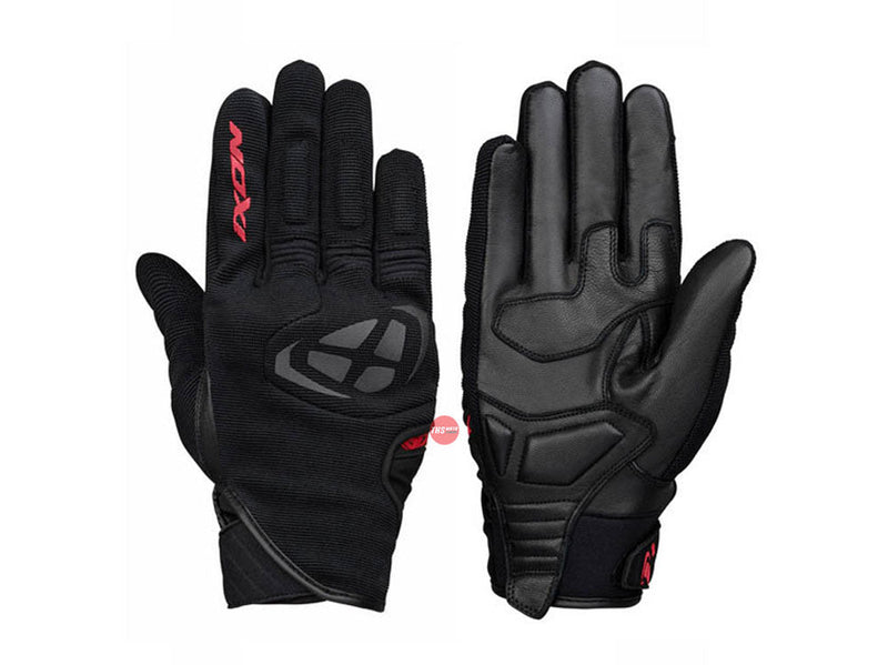 Ixon Mig Black red Road Gloves Size Small