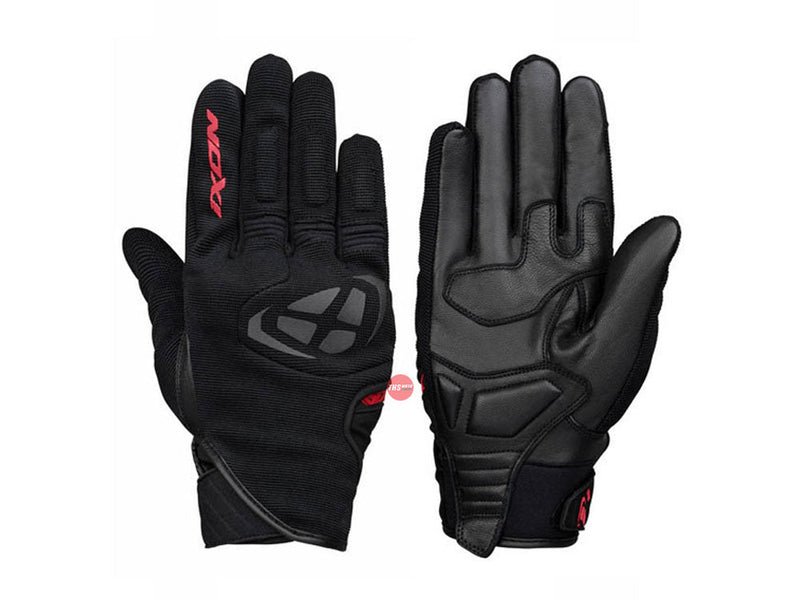 Ixon Mig Black Red Road Gloves Size Small