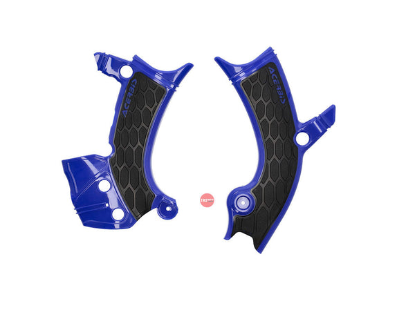 Acerbis YZ450F 2023-24 Grip Frame Guards Blue/Black