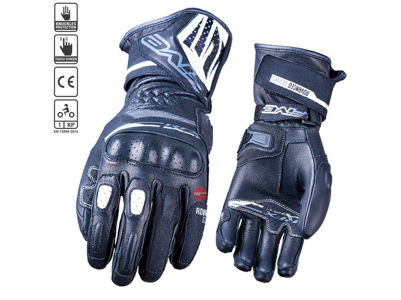 Five XS RFX Sport Ladies Race black/white gloves FIVE