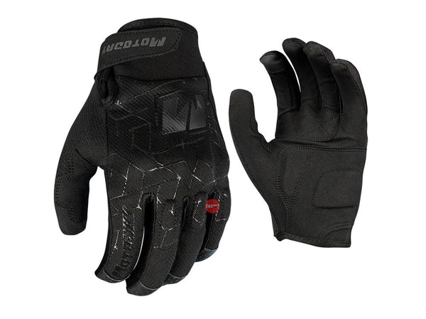 MotoDry Atlas Black Road Gloves Size Large