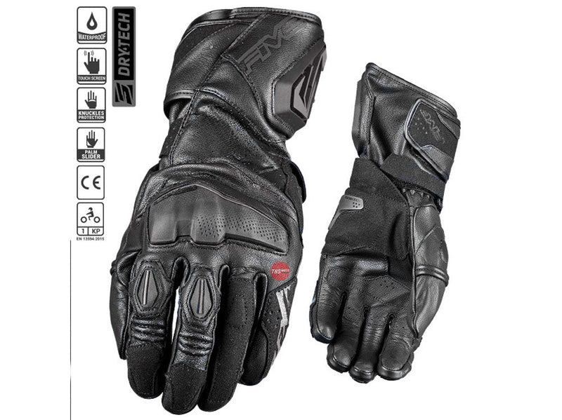 Five RFX4 EVO WP Back Road Gloves Size 08 Small