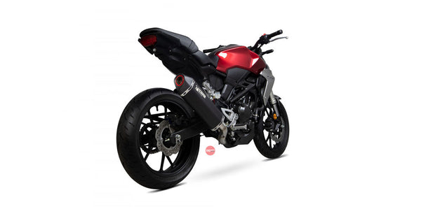 Scorpion Honda CB300R 17- Serket Full System Blk Ceramic