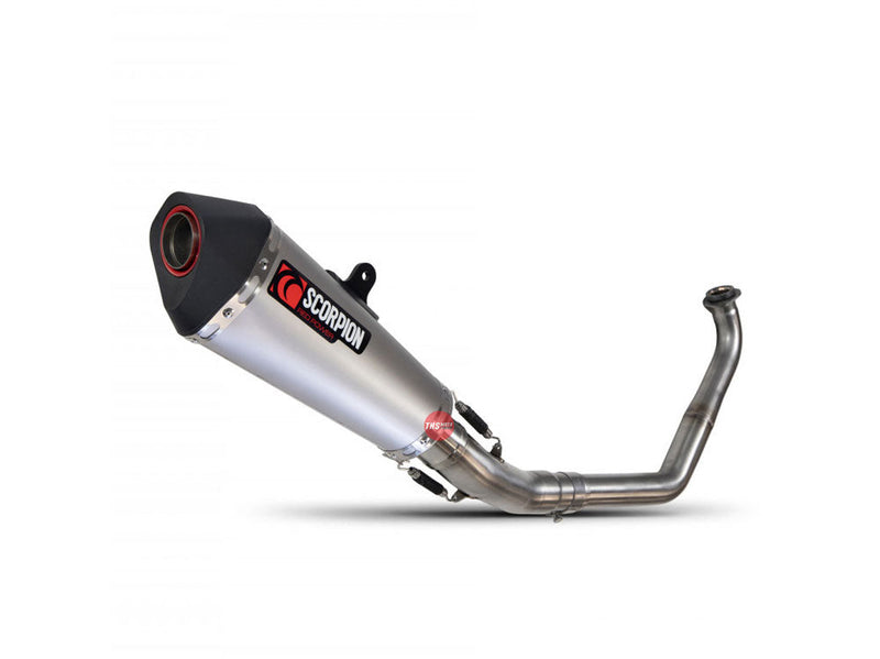 Scorpion YZF-R125 Serket Taper Full System Titanium Sleeve 2019-2020