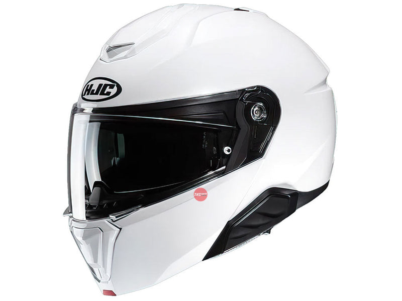 HJC i91 Pearl White Systems Helmet Size Large 59cm