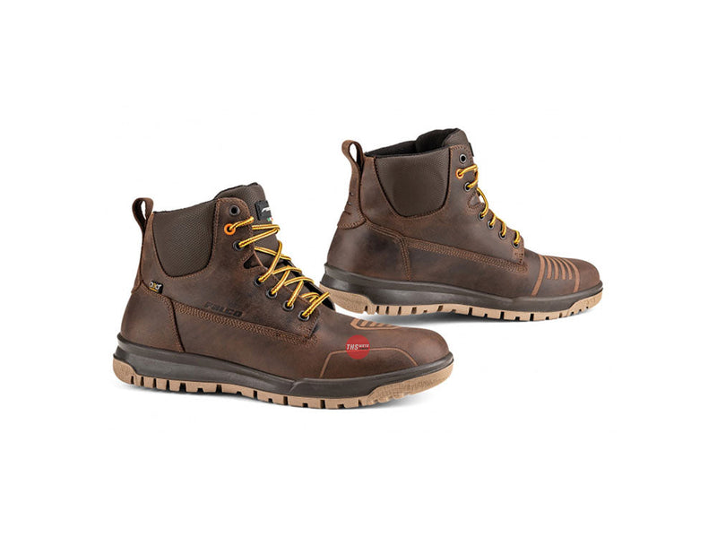 Falco Patrol Brown Road Boots Size EU 41