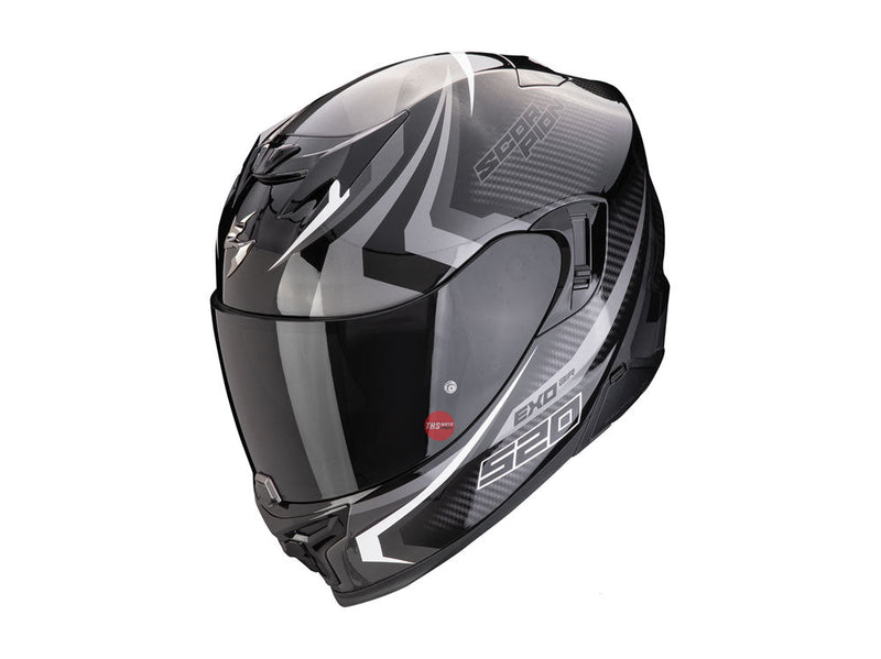 Scorpion EXO-520 Air EVO Terra Blk/Silver/White Road Helmet Size XL 62cm