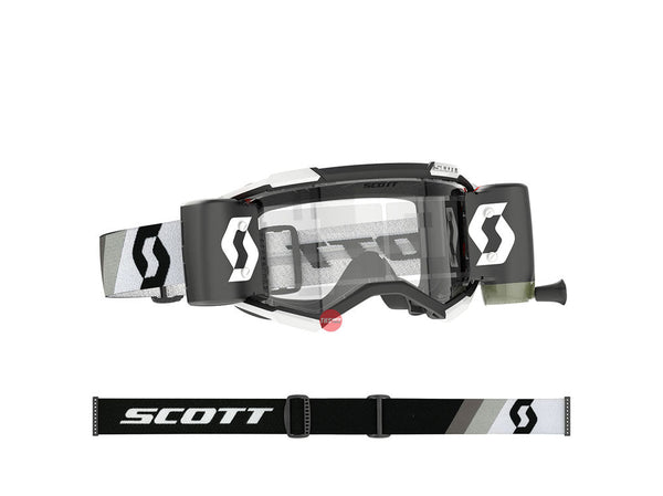 Scott Fury WFS Goggle Premium Black/White Clear Works