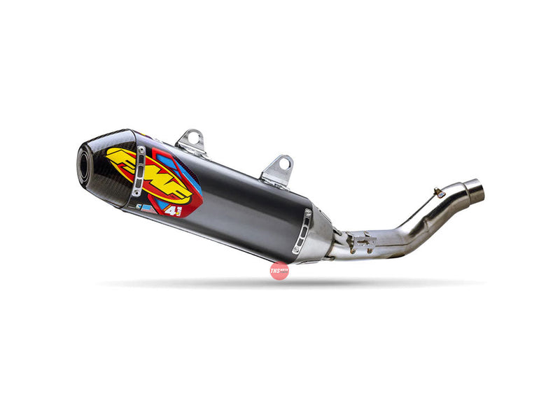 FMF 4.1 RCT S/S KX450F 2024 450X Muffler w/Carb cap