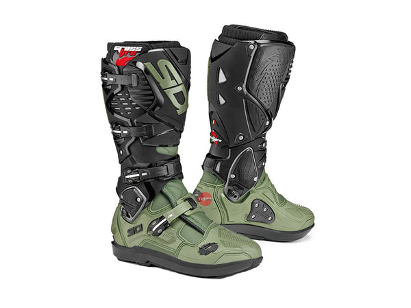 Sidi Crossfire 3 SRS 42 Army/Black MX boots