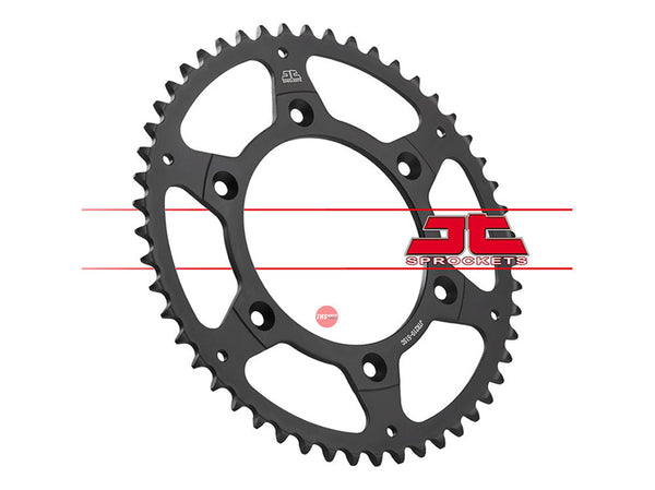 JT Sprockets Rear OE Steel Self Cleaning 49T #520 JTR897.49SC