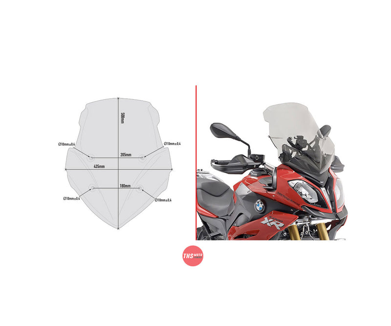 Givi Screen Bmw S 1000 Xr '20-> Clear 55.5X46cm