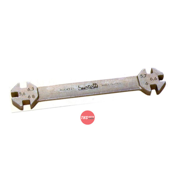 Buzzetti Spoke Wrench With 6 Openings 5.6/5.7/6.0/6.3/6.6/6.8