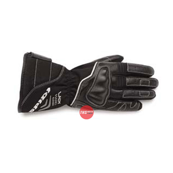 Spidi Grip 1 Lady Gloves (Touring/Naked) Black 2XL