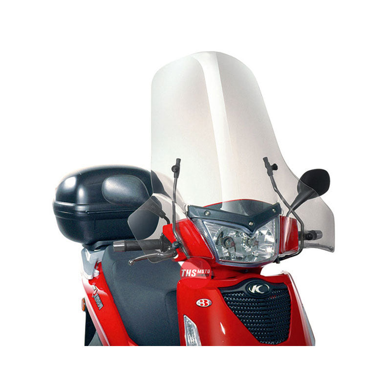 Givi Screen Kymco People 50-200 '05-'15 Clear 64X71cm (Needs A137A)