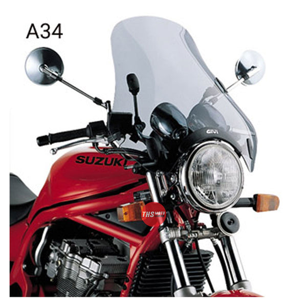 Givi Universal Screen Smoked 49X50cm (Needs D45)