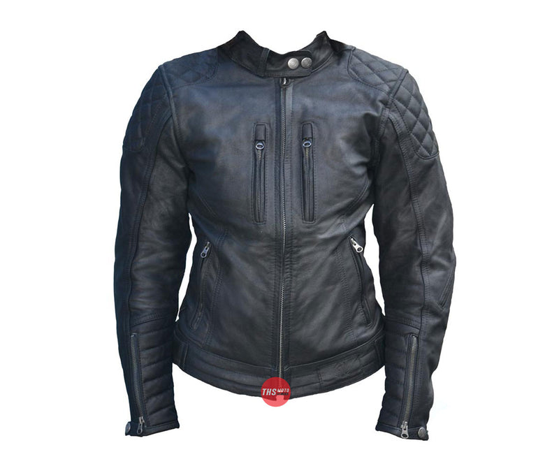 Merlin Mia Heritage Leather Jacket Ladies Black 8