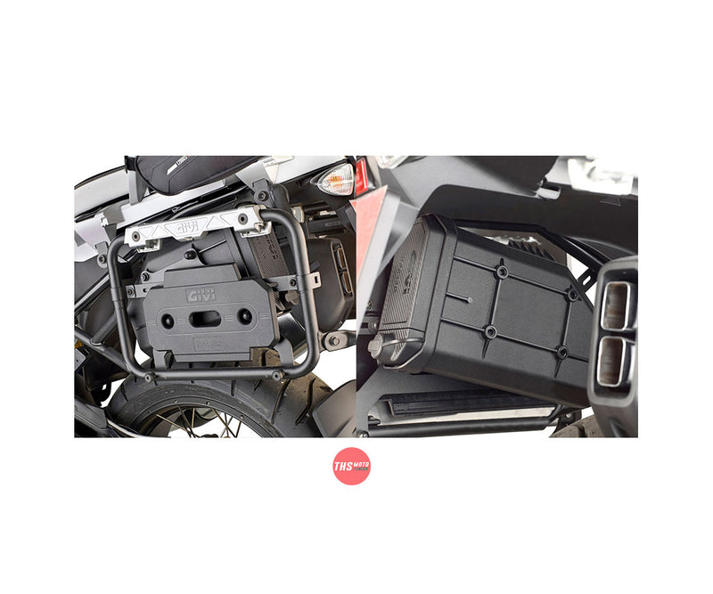 Givi Cam-Side Pannier Right 48Lt New Outback Alu Silver -Special