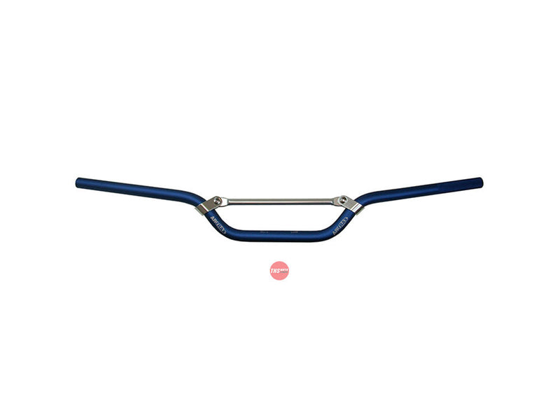 Artrax 22.2mm Alloy Handlebars YZ High AL6061 blue Artra