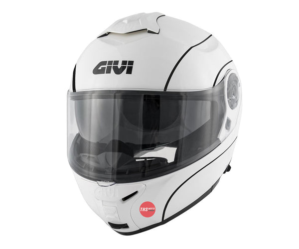 Givi X21 Challenger Flip Front Helmet Graphic White 56/Small