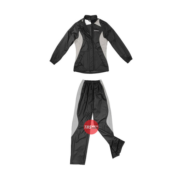 Spidi Sirena Rain Suit Lady Black/Sil Med