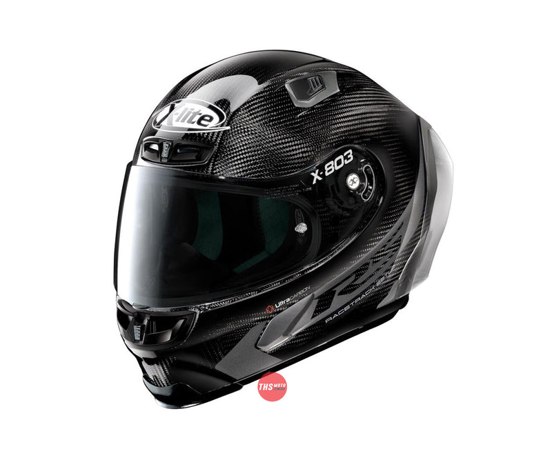 Nolan Helmet X803Rs Ultra Carbon Hot Lap Carbon/Grey XXL