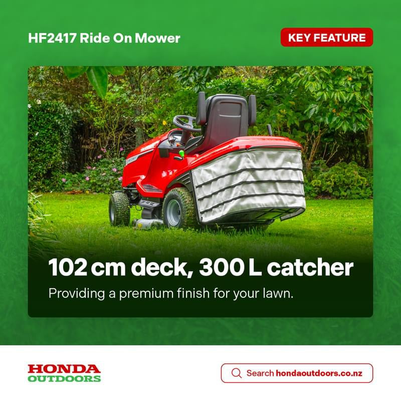 Honda HF2417 Ride on Mower