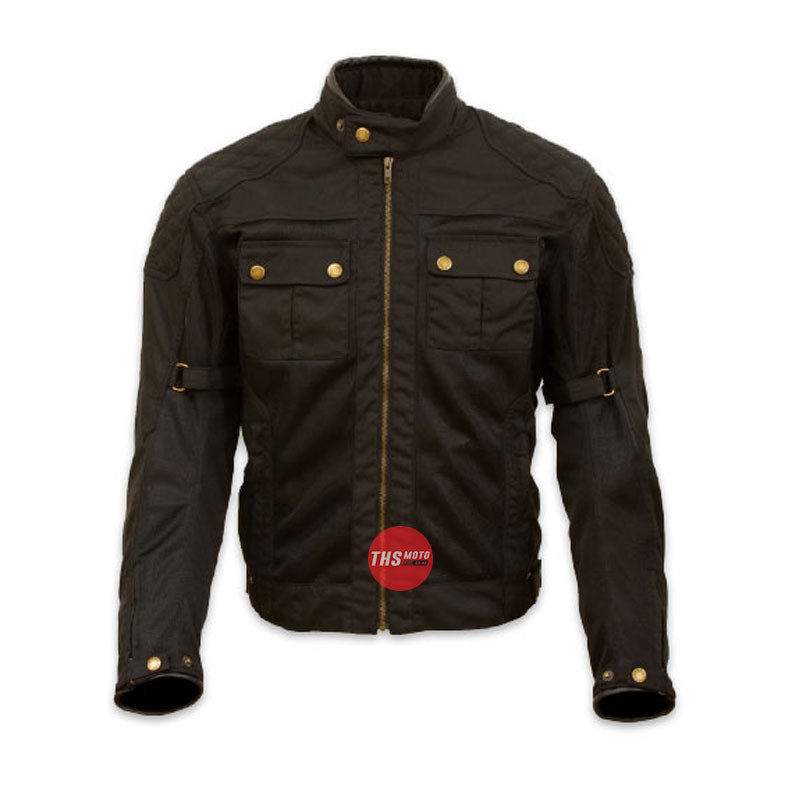 Merlin Shenstone Air Wax Cotton Jacket Black Small